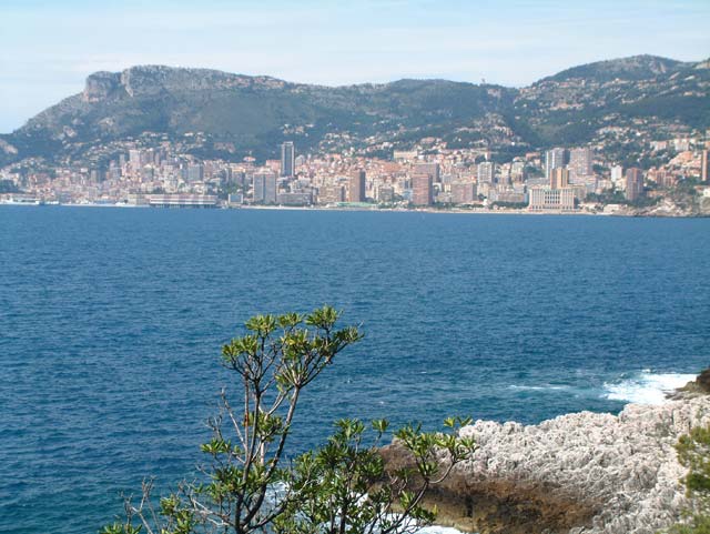 Vue sur Monaco