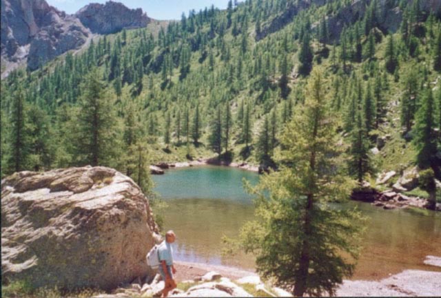 Lac vert de Fontanalbe (1540m)